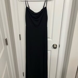 Birdy Grey Classic Black Maxi Dress